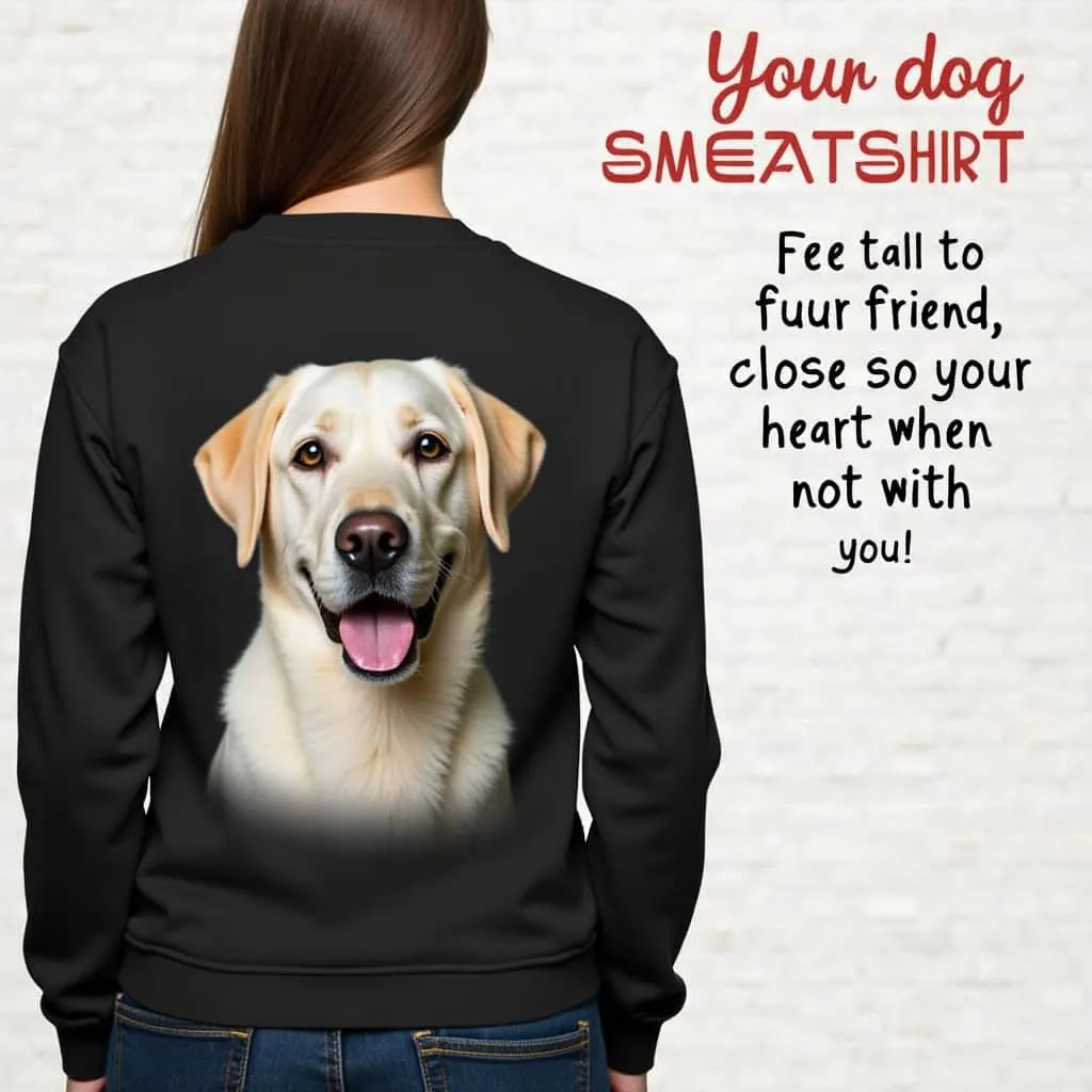 Dog Crewneck Sweatshirt: A Symbol of Your Unbreakable Bond