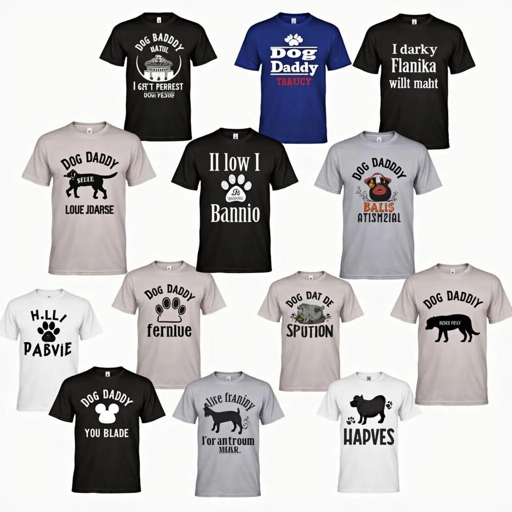 Dog Daddy Shirt Selection: Huge Variety of Styles and Designs Available on i Love My Pet