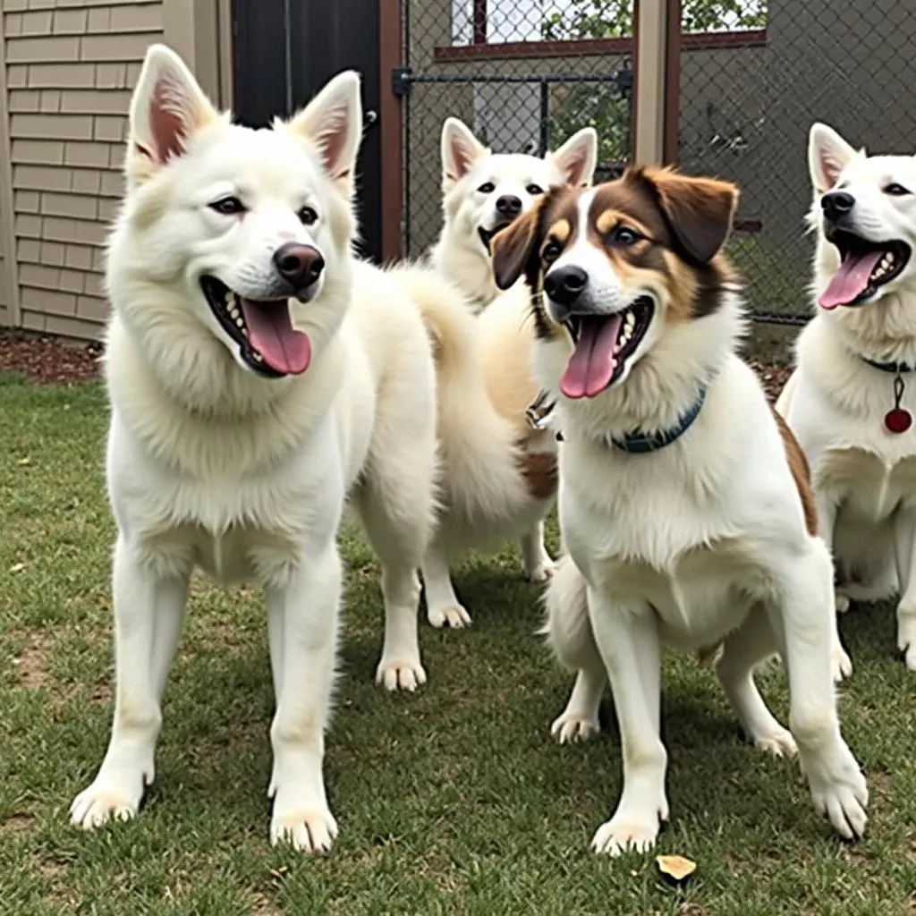 Dog Daycare Weymouth MA: Dogs having fun