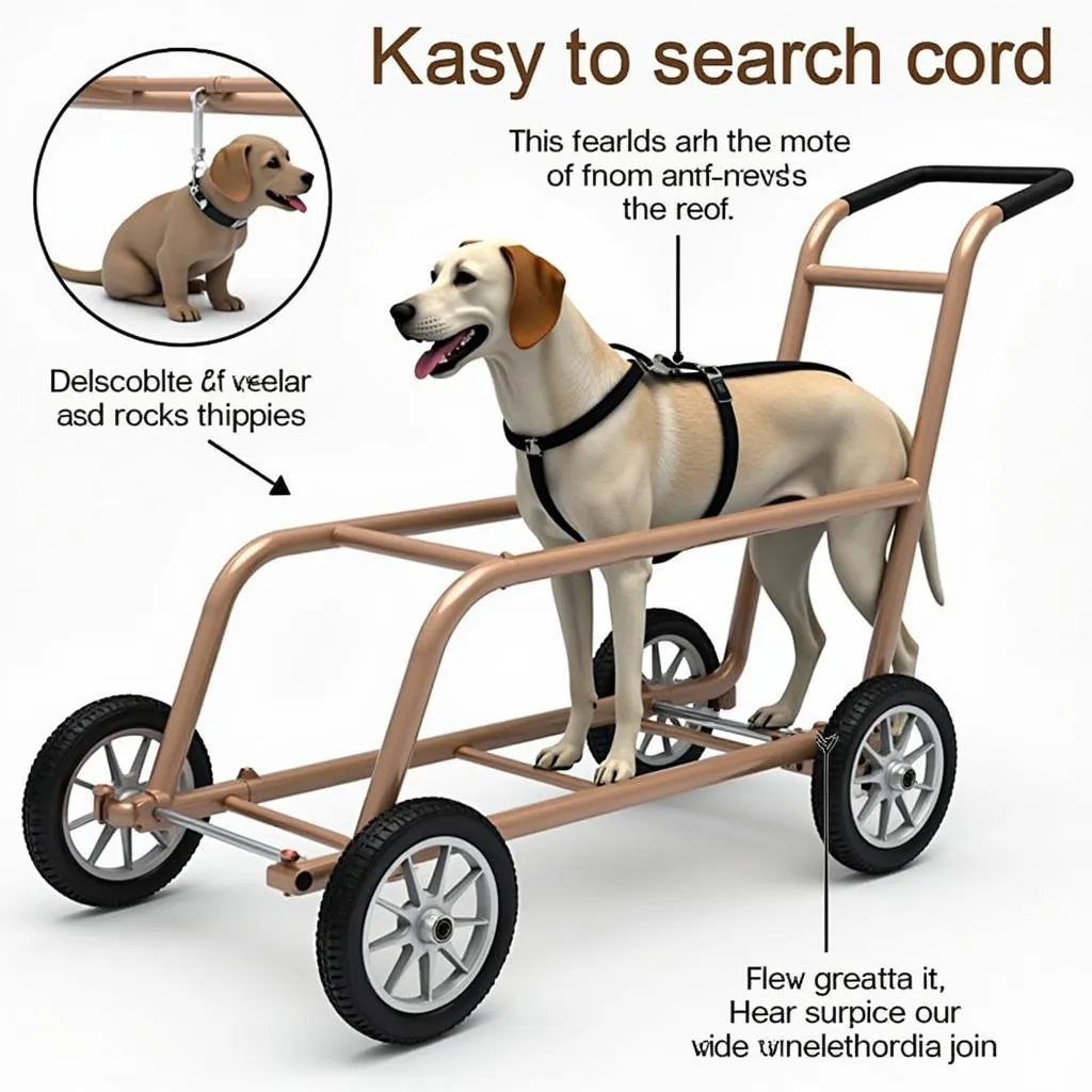 Dog Disabled Carts for Large Dogs