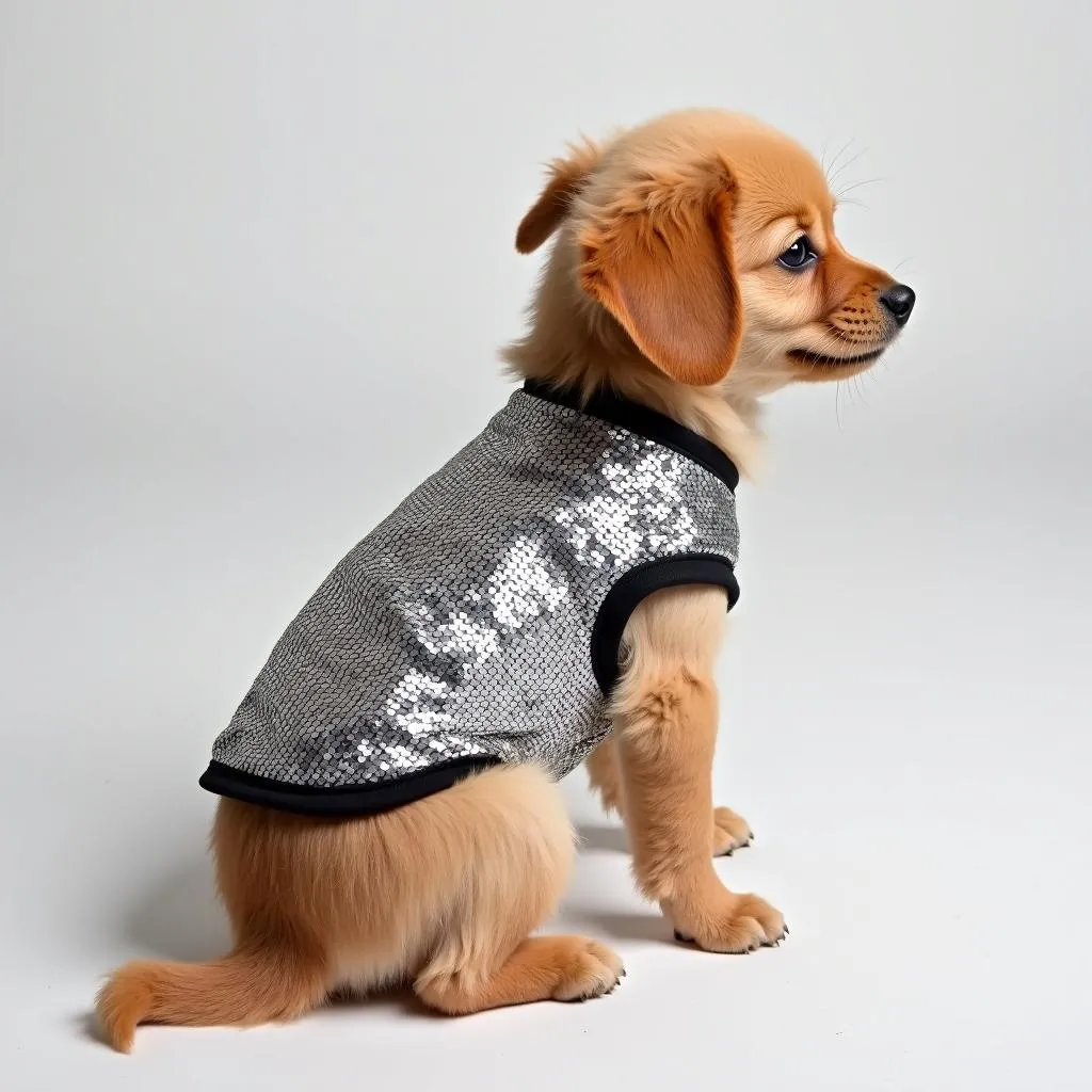 Dog disco shirt for puppies