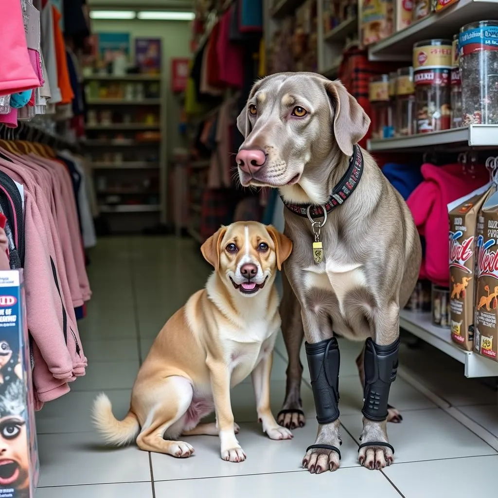 Dog elbow brace store in Hanoi