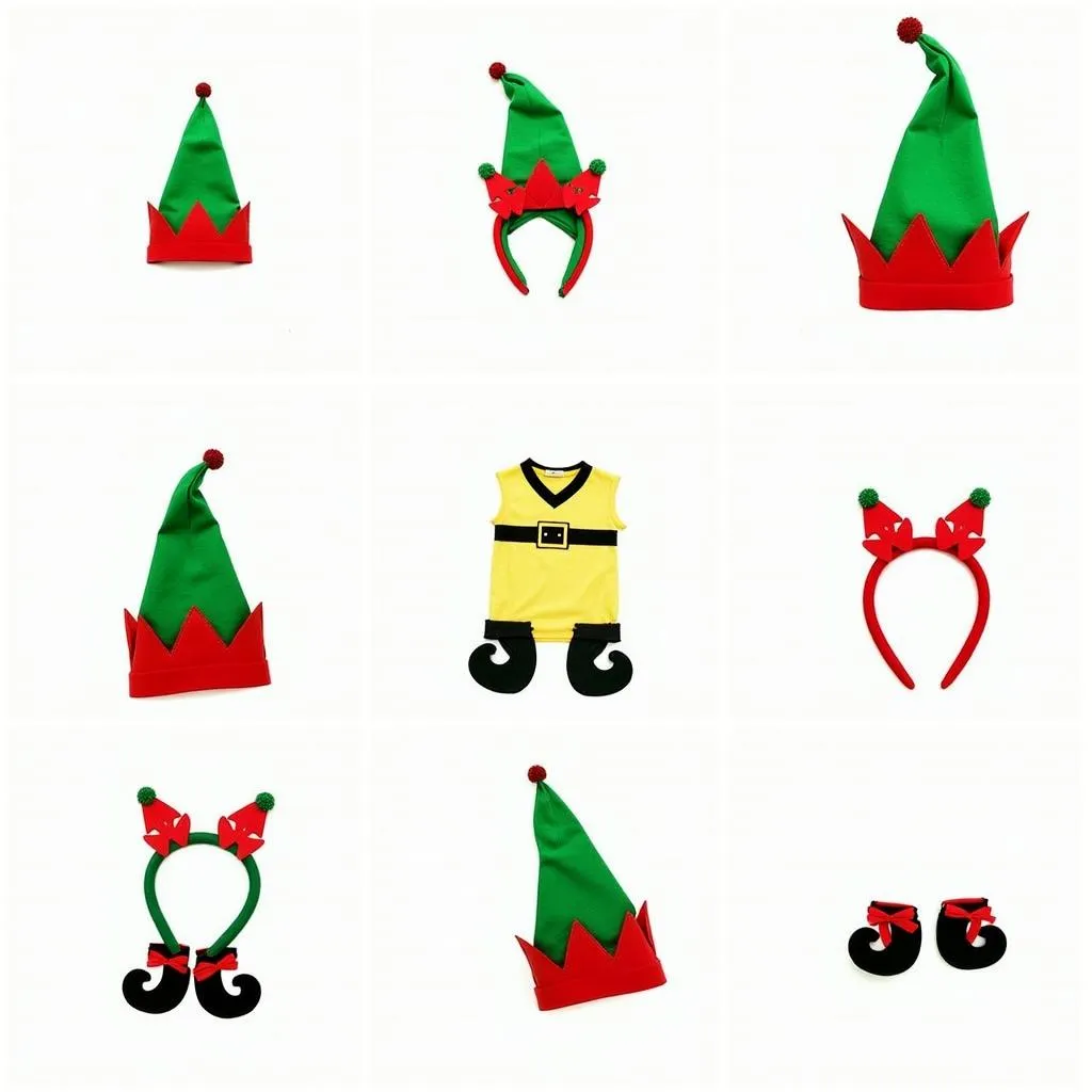 Elf costume accessories for dogs