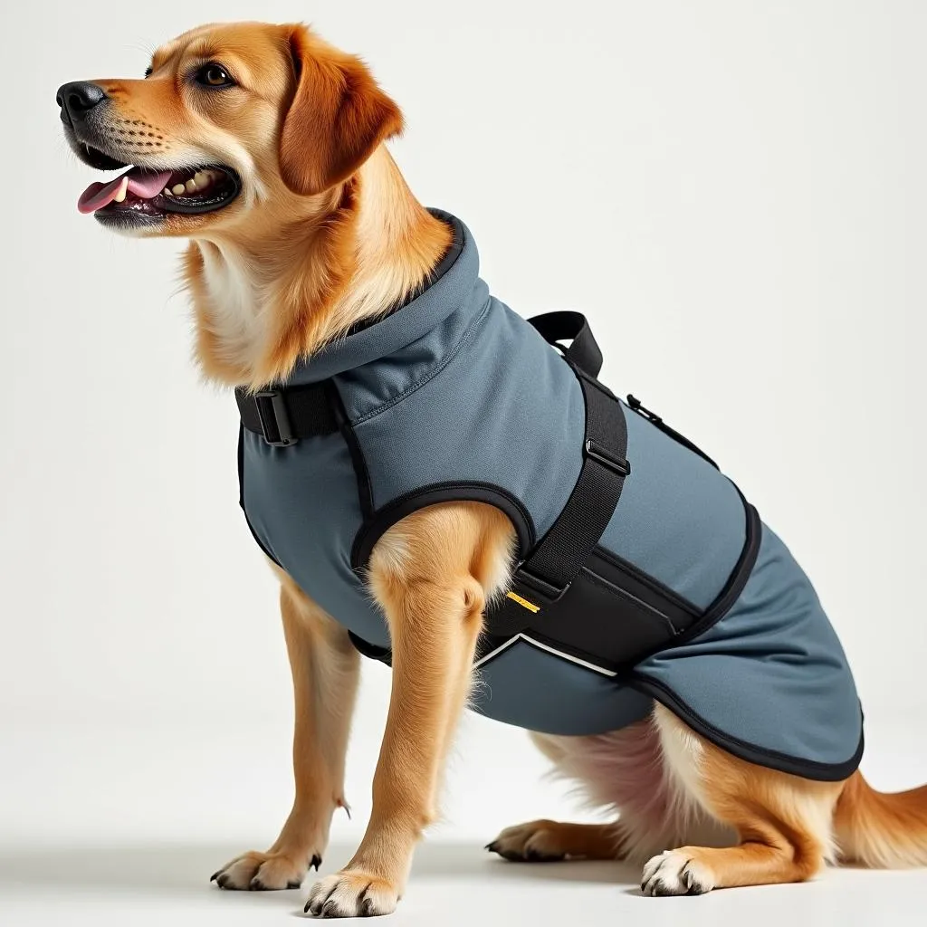 Dog full body suit for protection and comfort