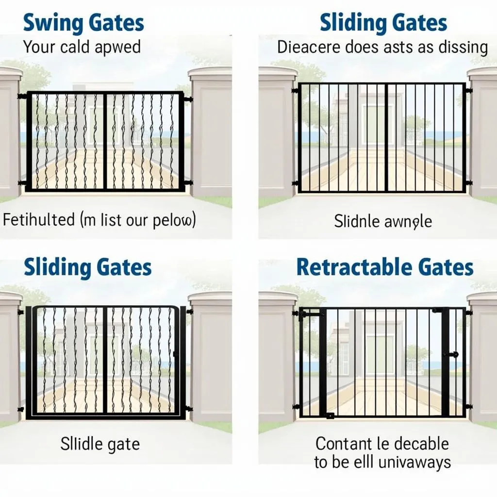 Types of Dog Gates for Driveway