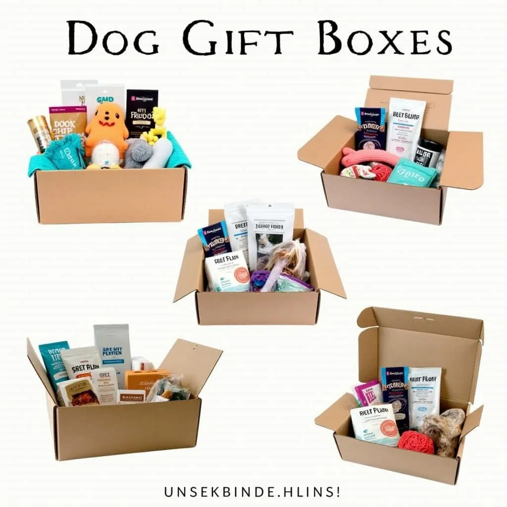 Dog gift boxes for small breed dogs