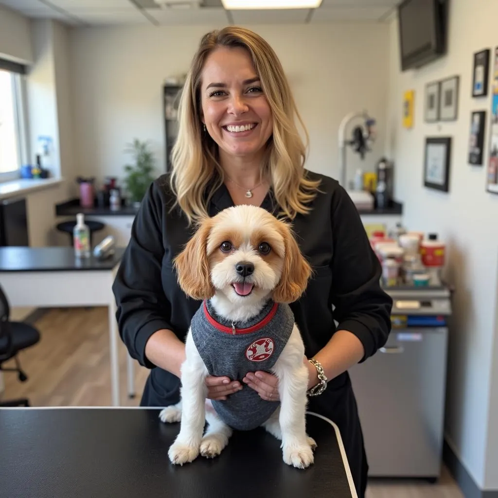 Dog groomer Weymouth salon