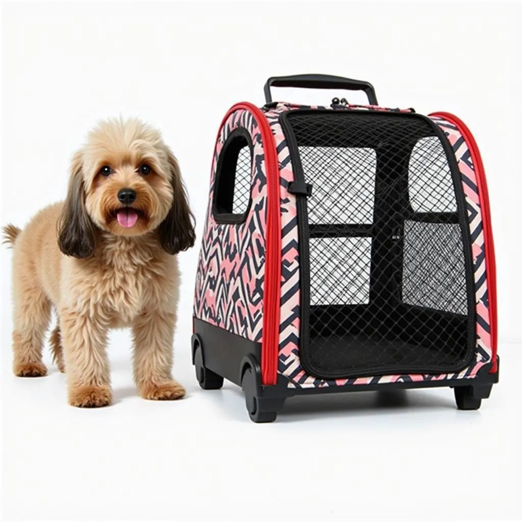 Dog grooming carrying cases available online