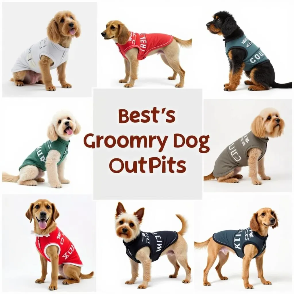 Top Dog Grooming Outfit Brands for Your Pup's Pampering