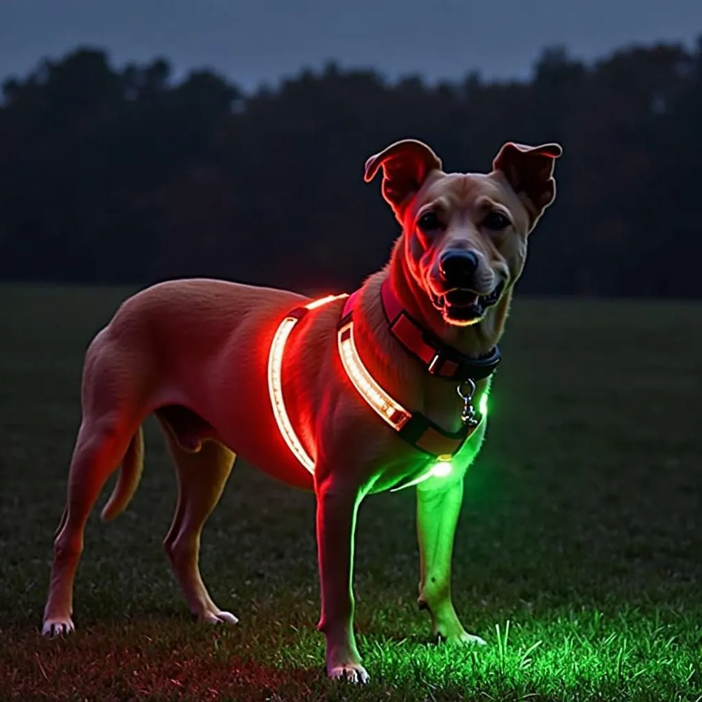 dog-harness-lights-for-night-walking