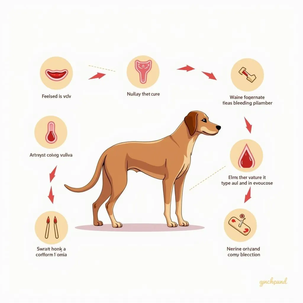 Identifying a female dog's heat cycle