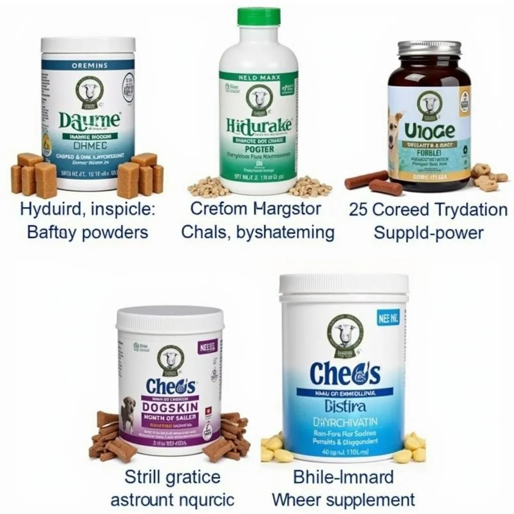 Dog Hydration Supplements Variety