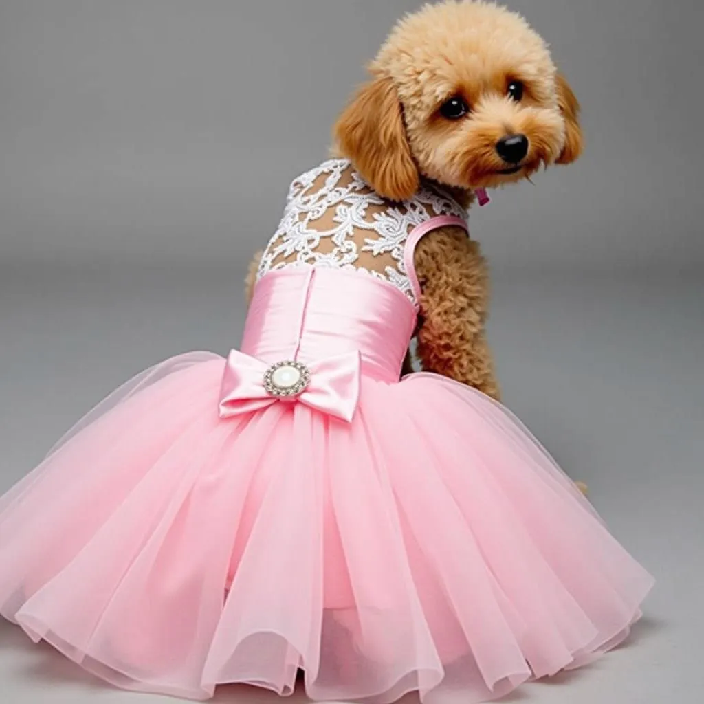 dog wearing a prom dress for sale online