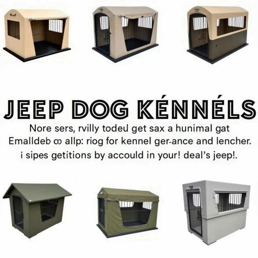 Dog Kennel for Jeep for Sale