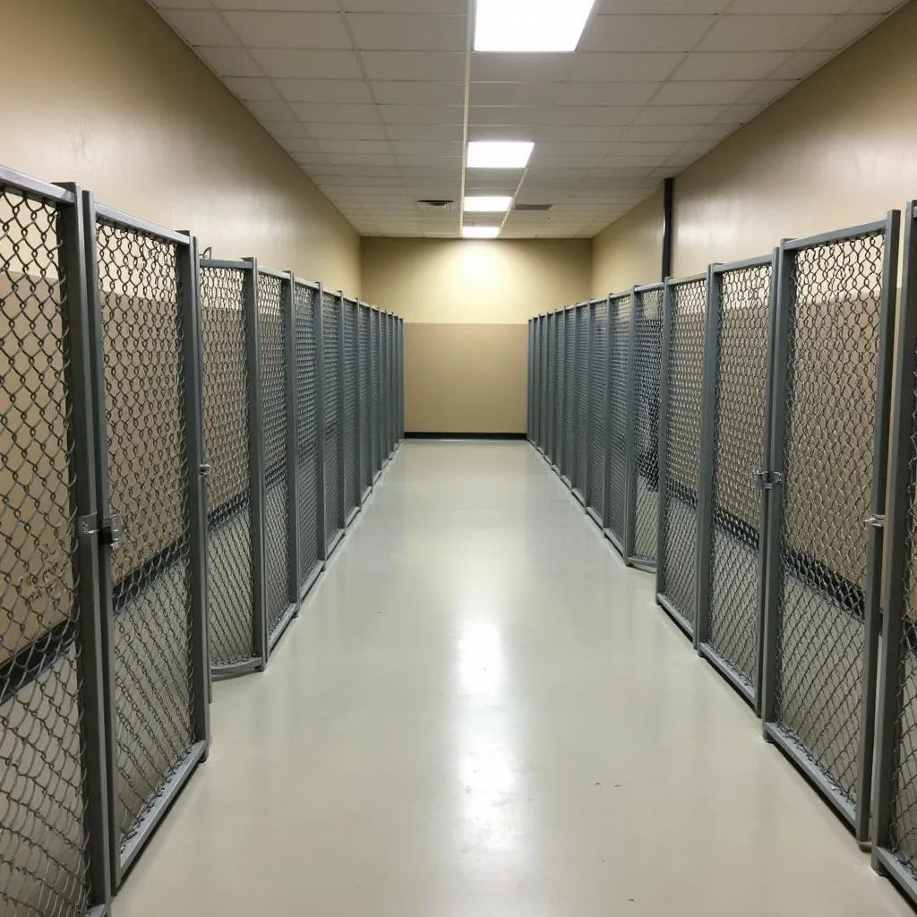 Spacious dog kennels with large runs in Lansing, Michigan