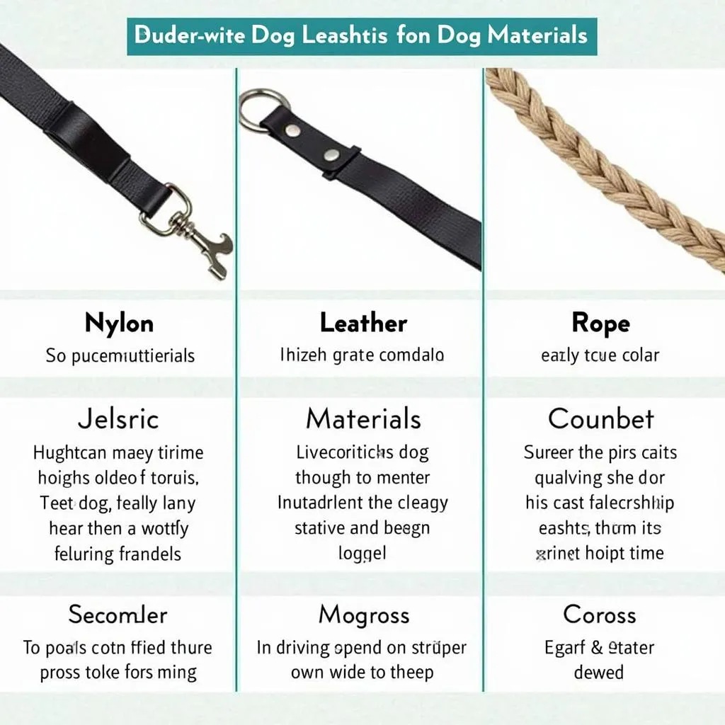 Choosing the right dog leash material for optimal durability and longevity