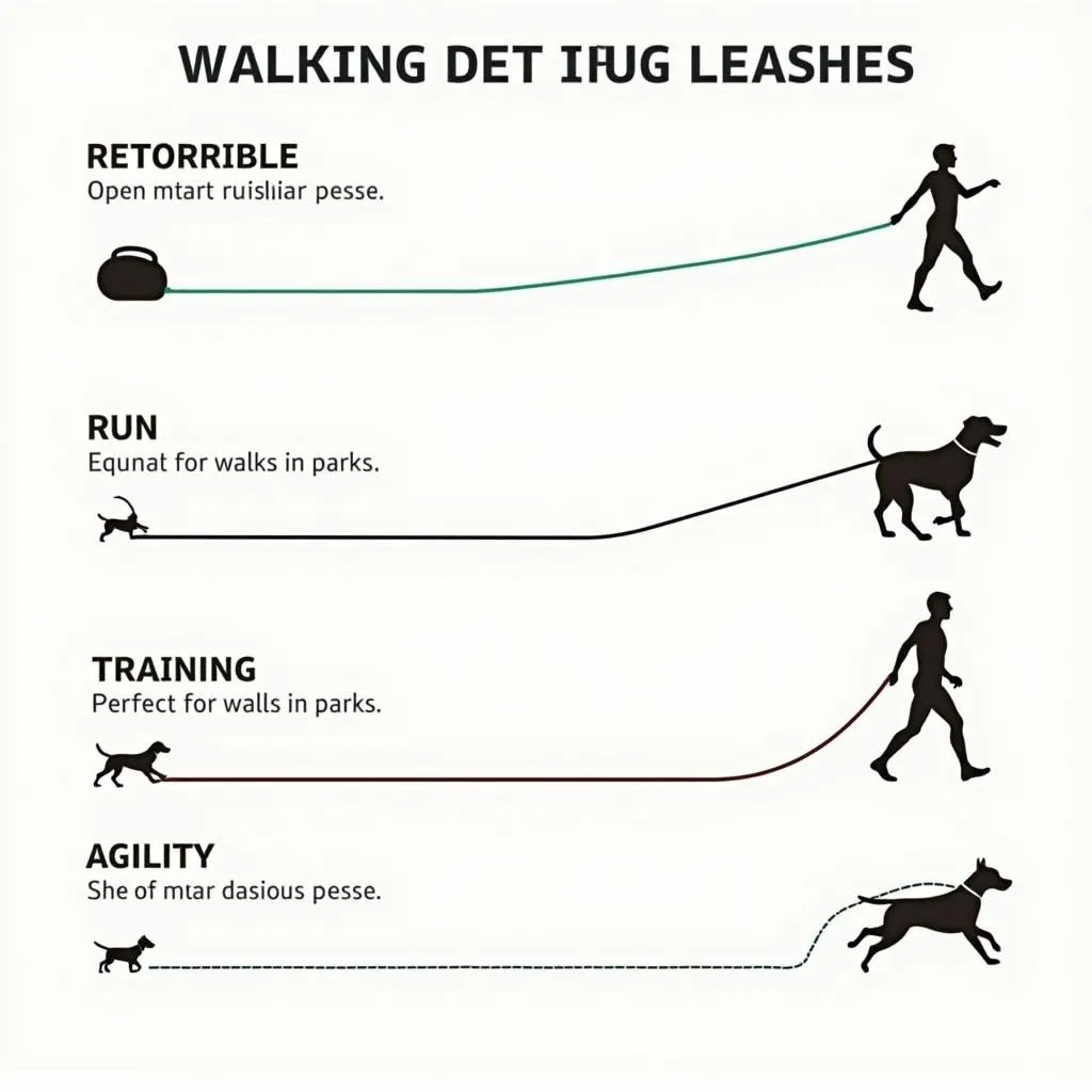 Selecting the appropriate dog leash for specific purposes, such as walking, running, or training