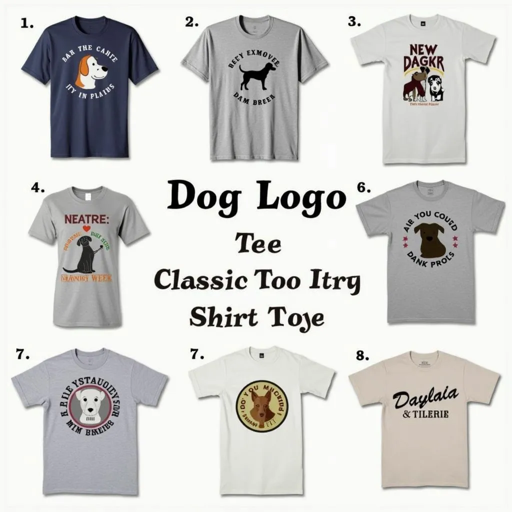 Dog Logo Shirts for Every Taste