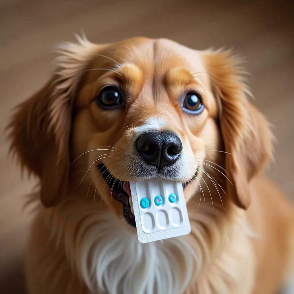 Dog medication hidden in treats