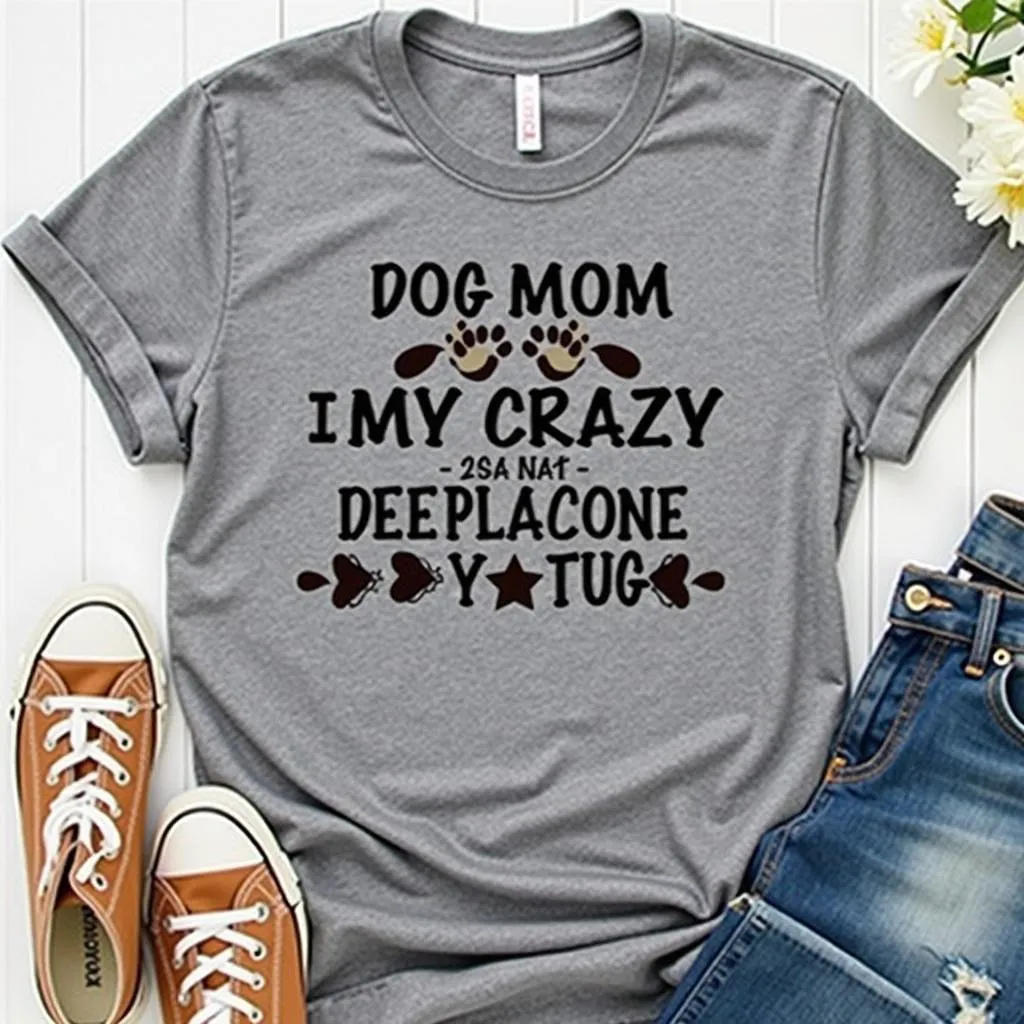 Funny Dog Mom Shirt with Hilarious Quotes