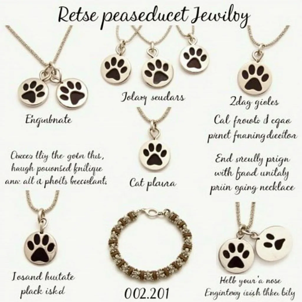 Personalized dog nose print jewelry