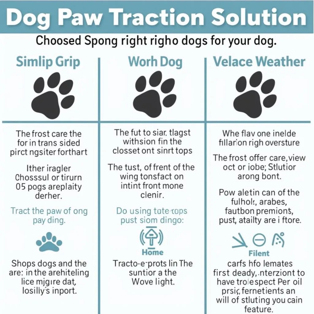 A comparison of various dog paw traction solutions, including boots, socks, and paw balm