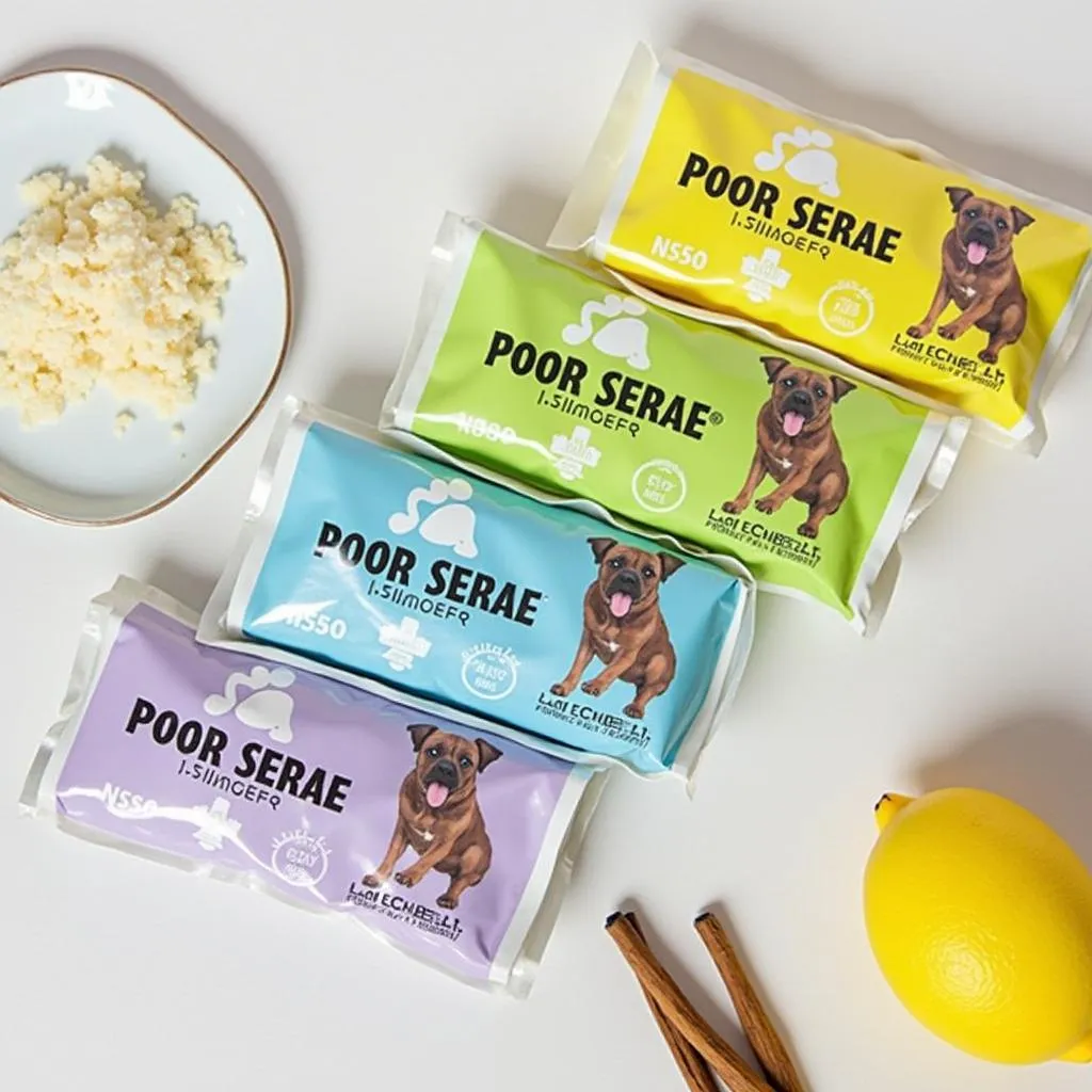 Dog Poop Bags with Scents for Odor Control