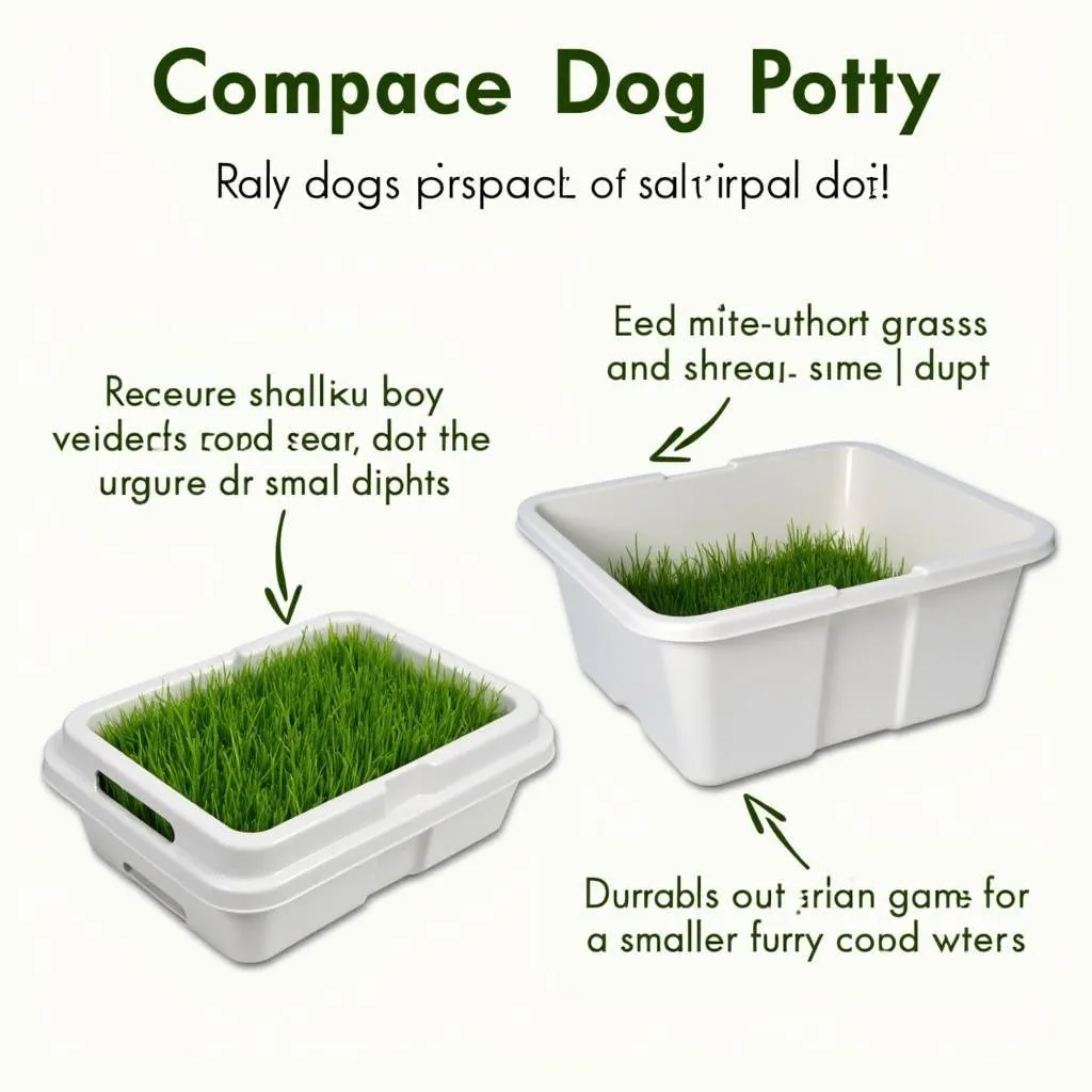 Real Grass Dog Potty for Small Breeds