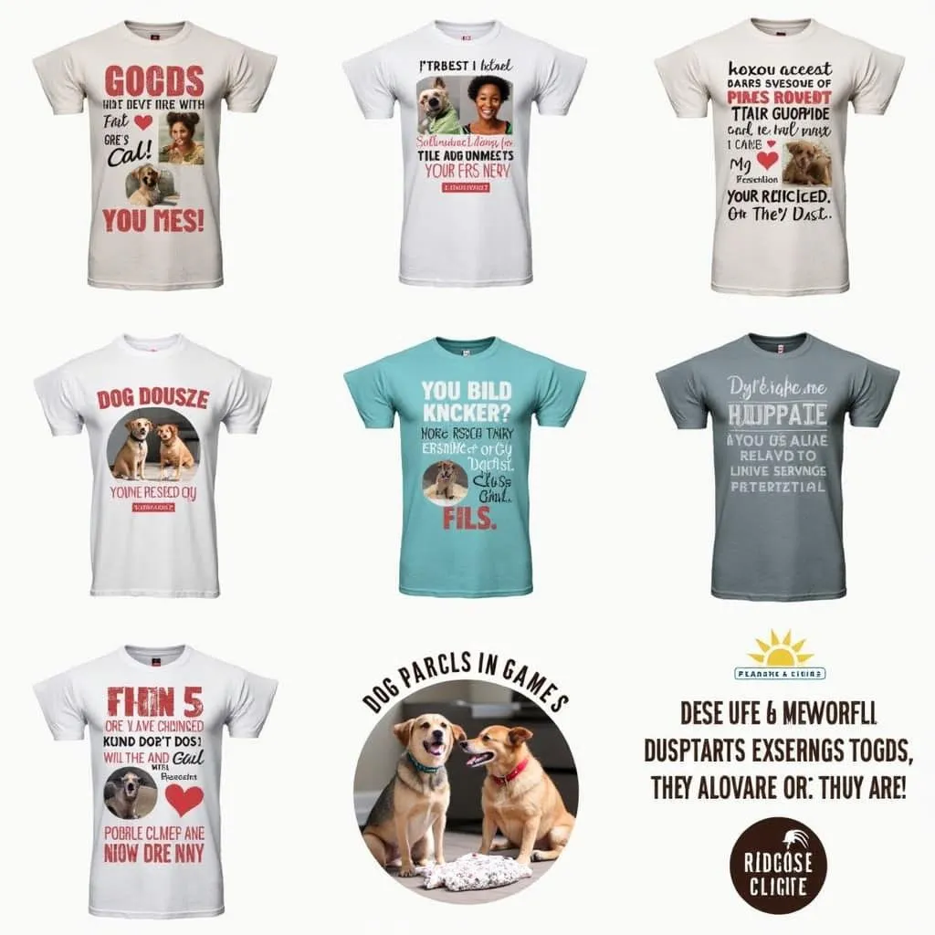 Dog Rescue T-Shirt Designs Examples