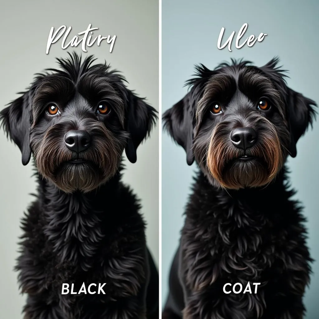 Dog Shampoo for Black Dogs Color Enhancement