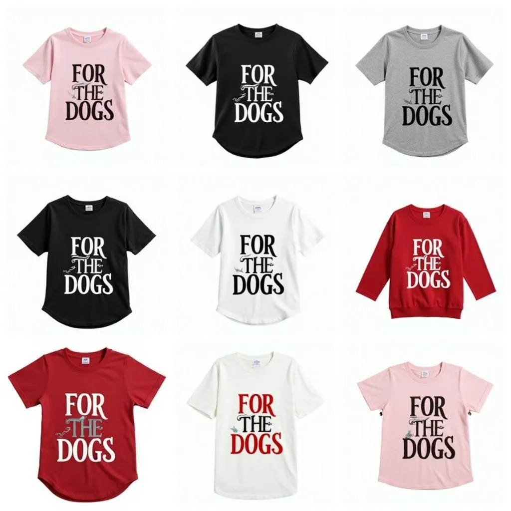 Cute and Stylish Dog T-Shirts