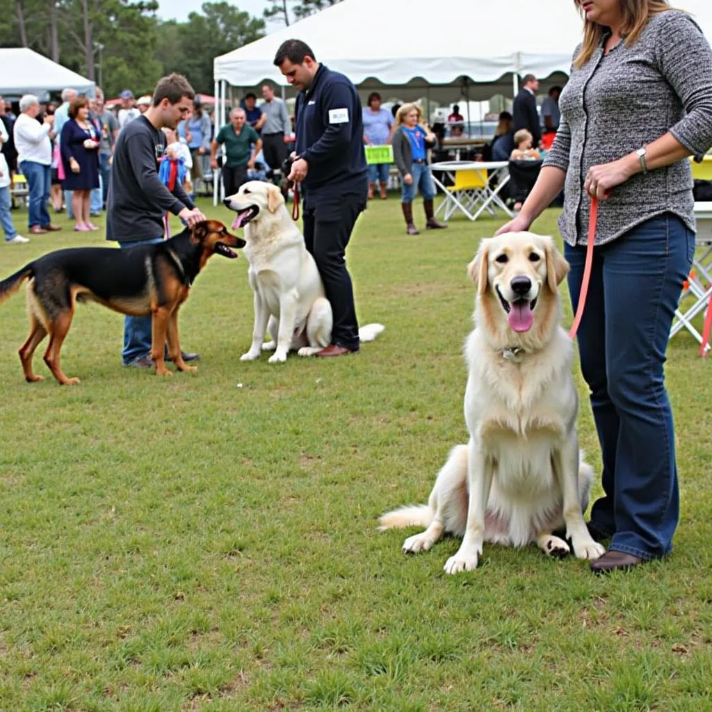 Dog show in Charleston, SC