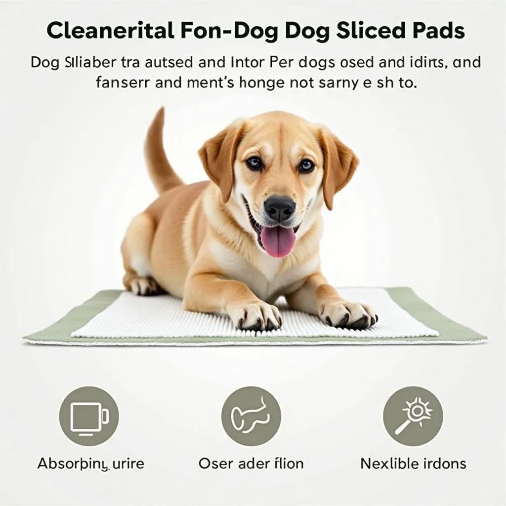 Dog sliced pads - Hygiene and odor control for a clean home