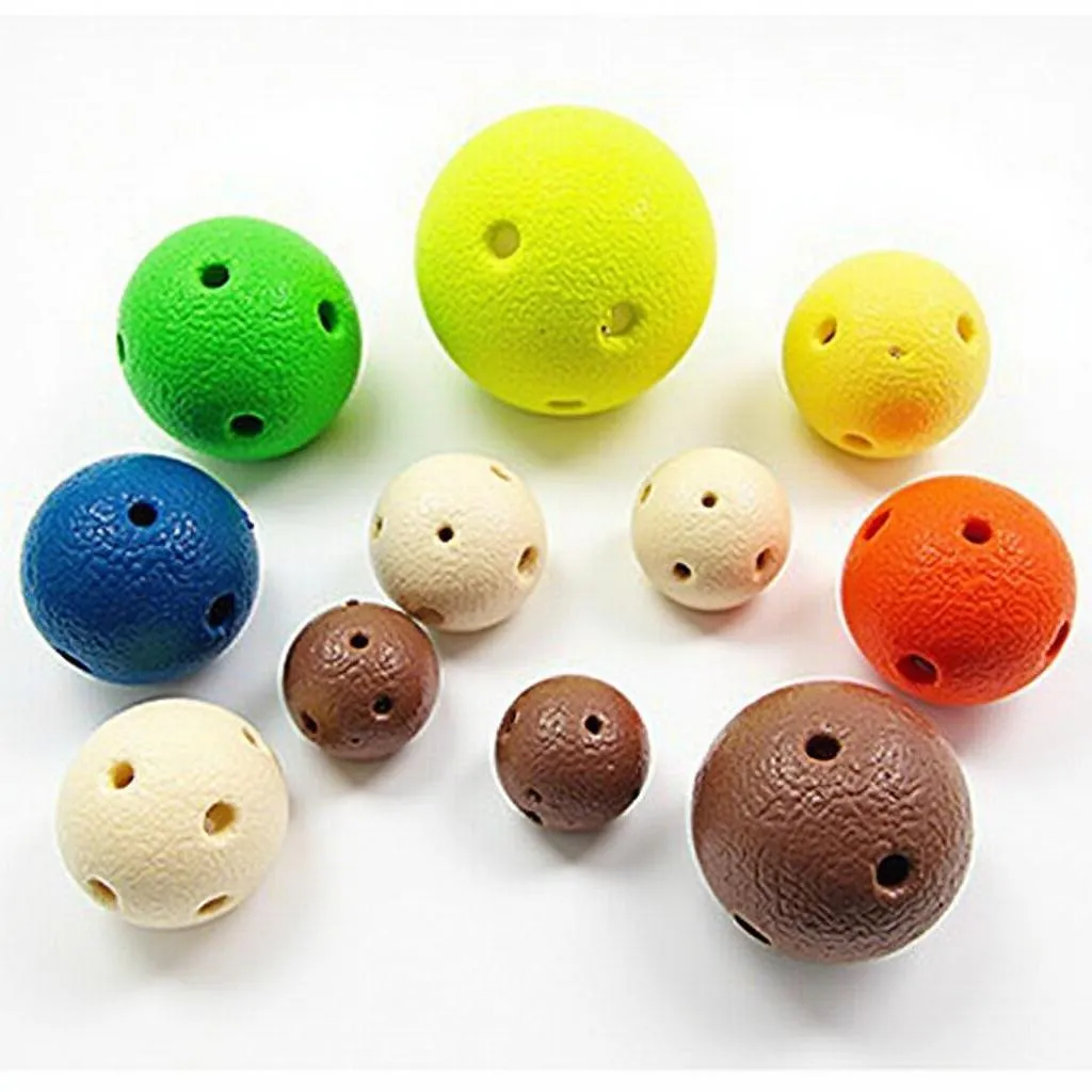 Selection of dog toys, including balls