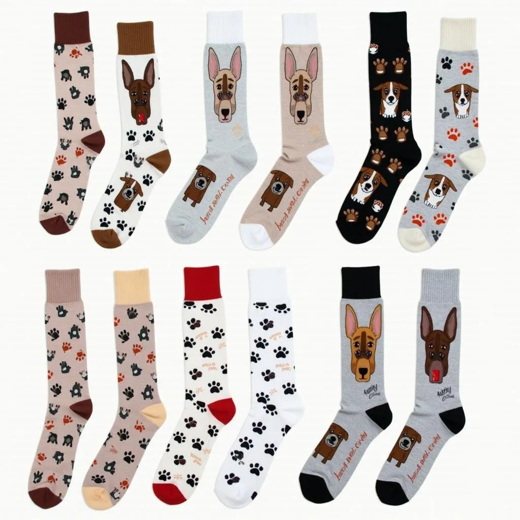 Mens Dog Socks Collection