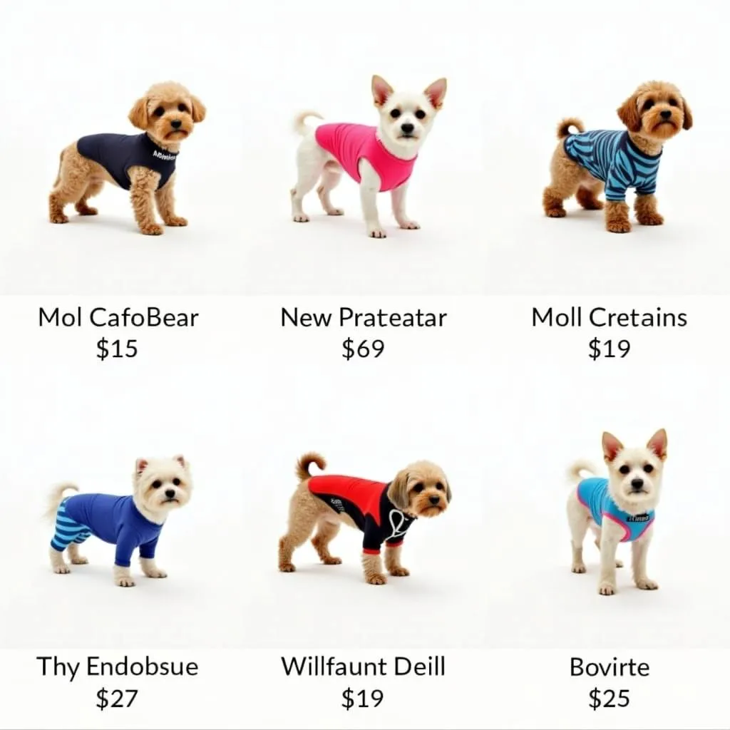 Dog Swimsuit Price Range