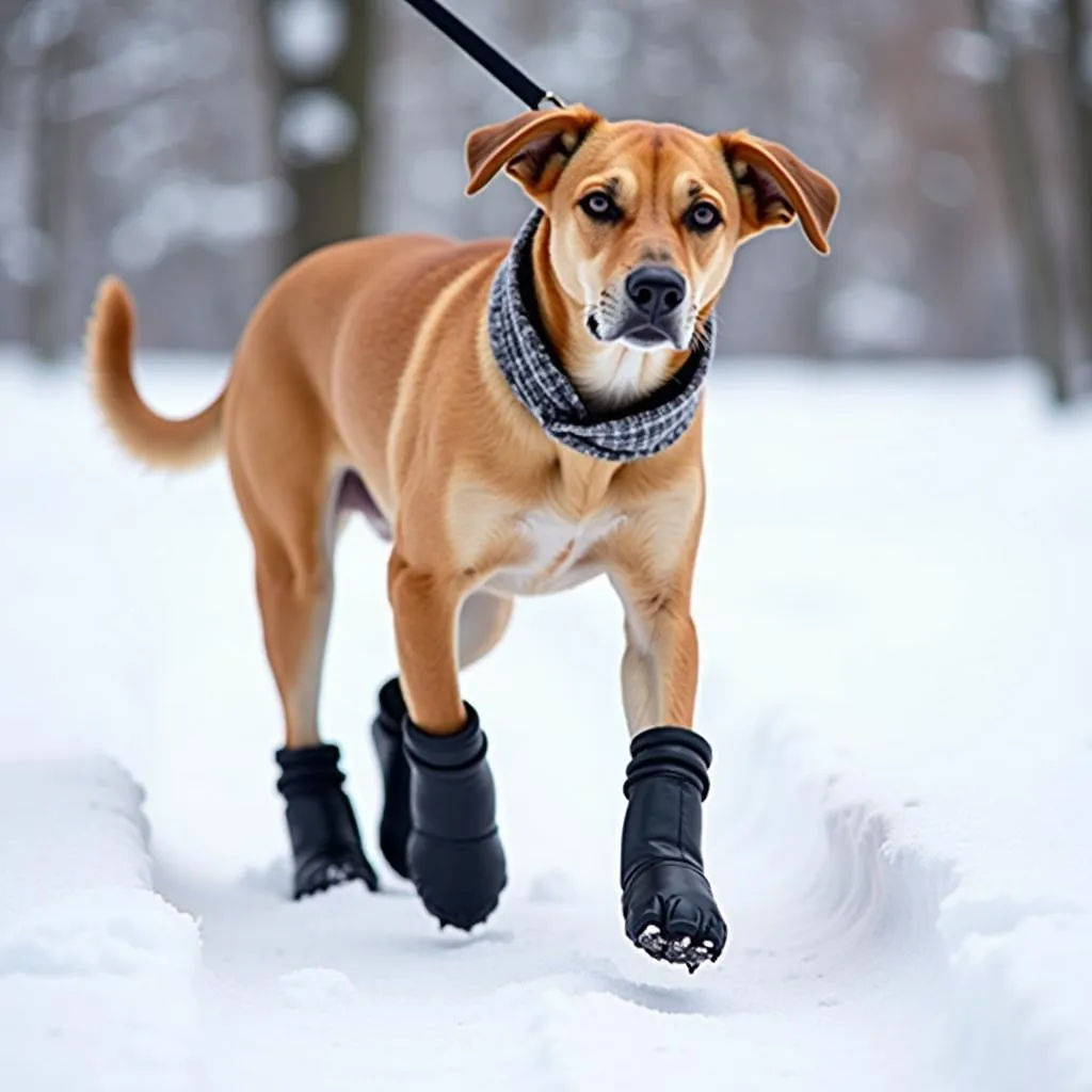 Keeping Your Dog's Paws Warm and Dry During Winter