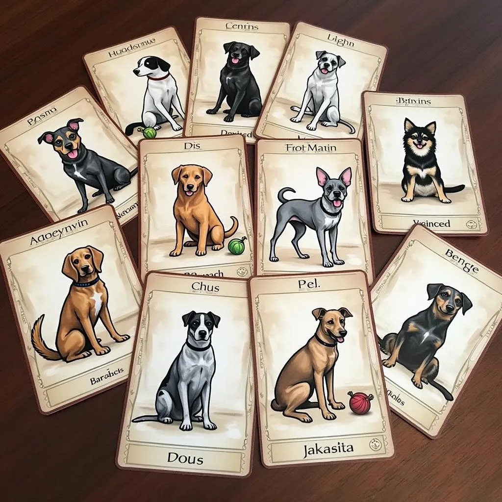 Dog Tarot Card Deck