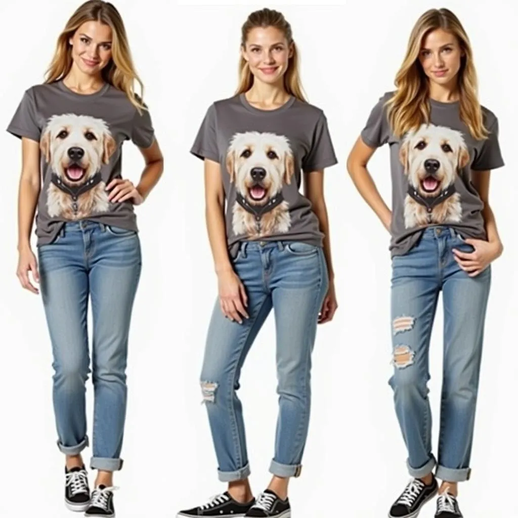 Dog tee shirt outfit: A casual and stylish look for dog lovers