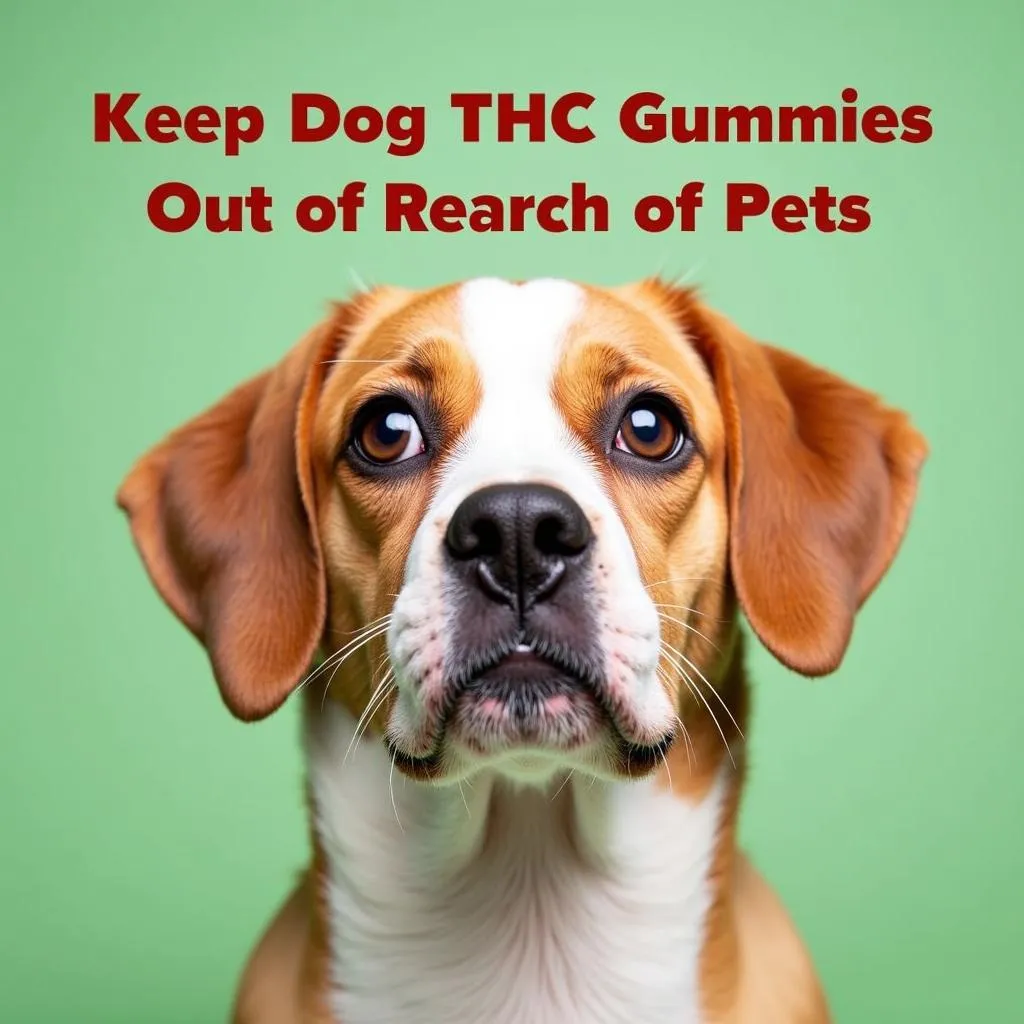 THC Gummy Warning for Dogs