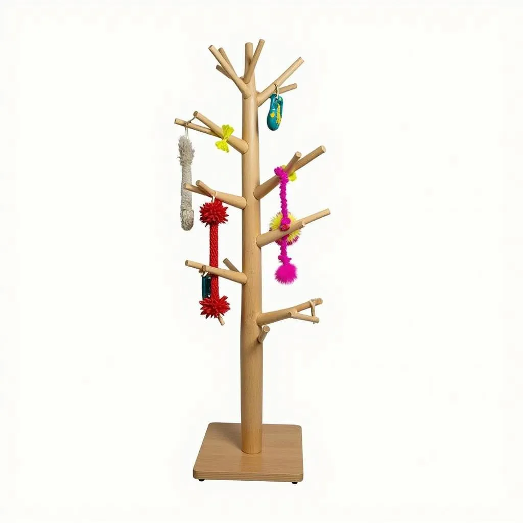 Dog Toy Tree with Standing Branches