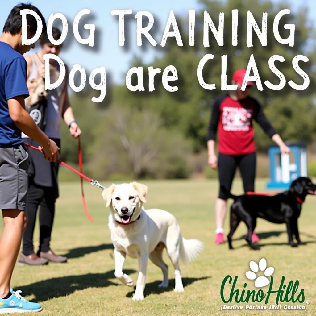 Dog training class in Chino Hills for all breeds