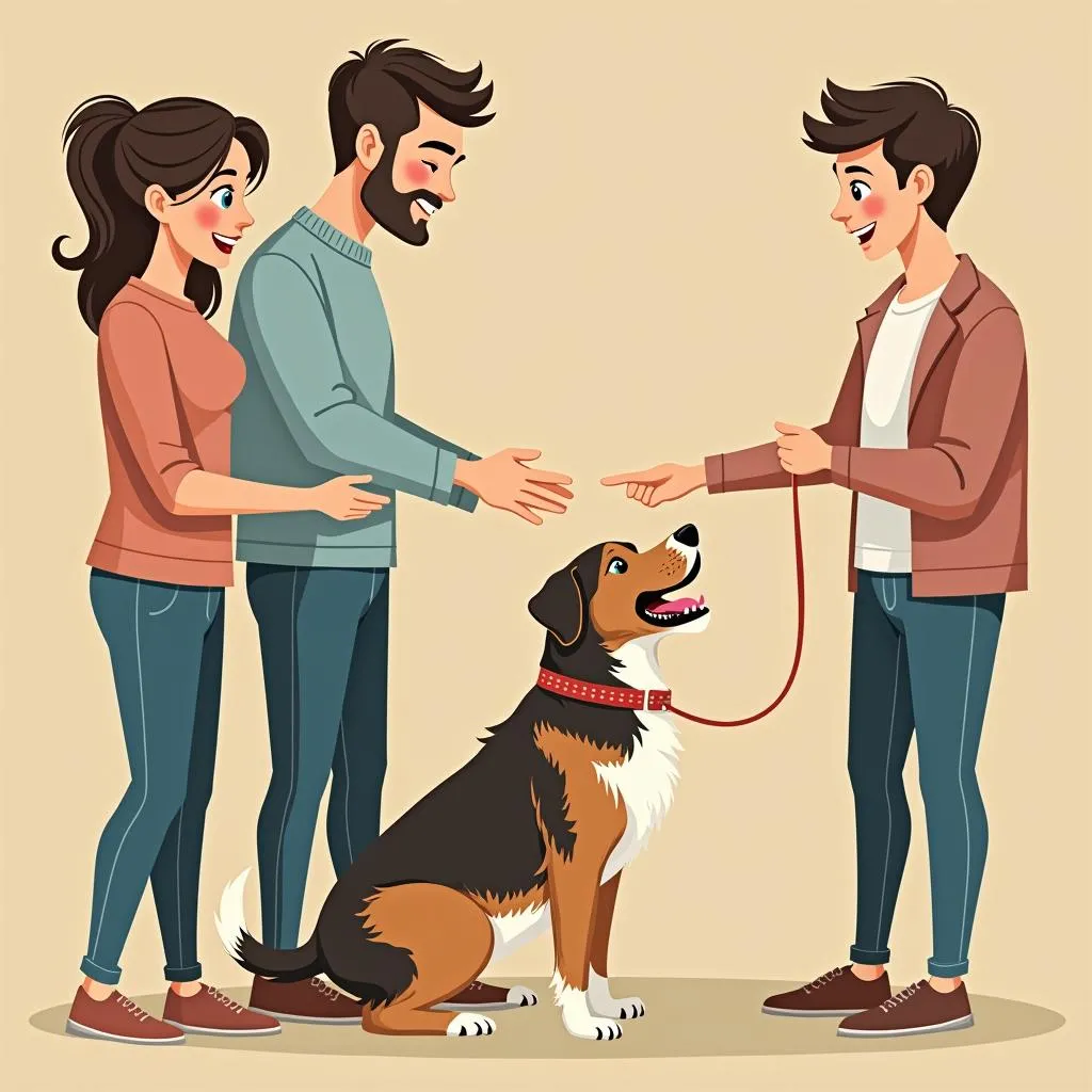 dog training with consistency and family participation