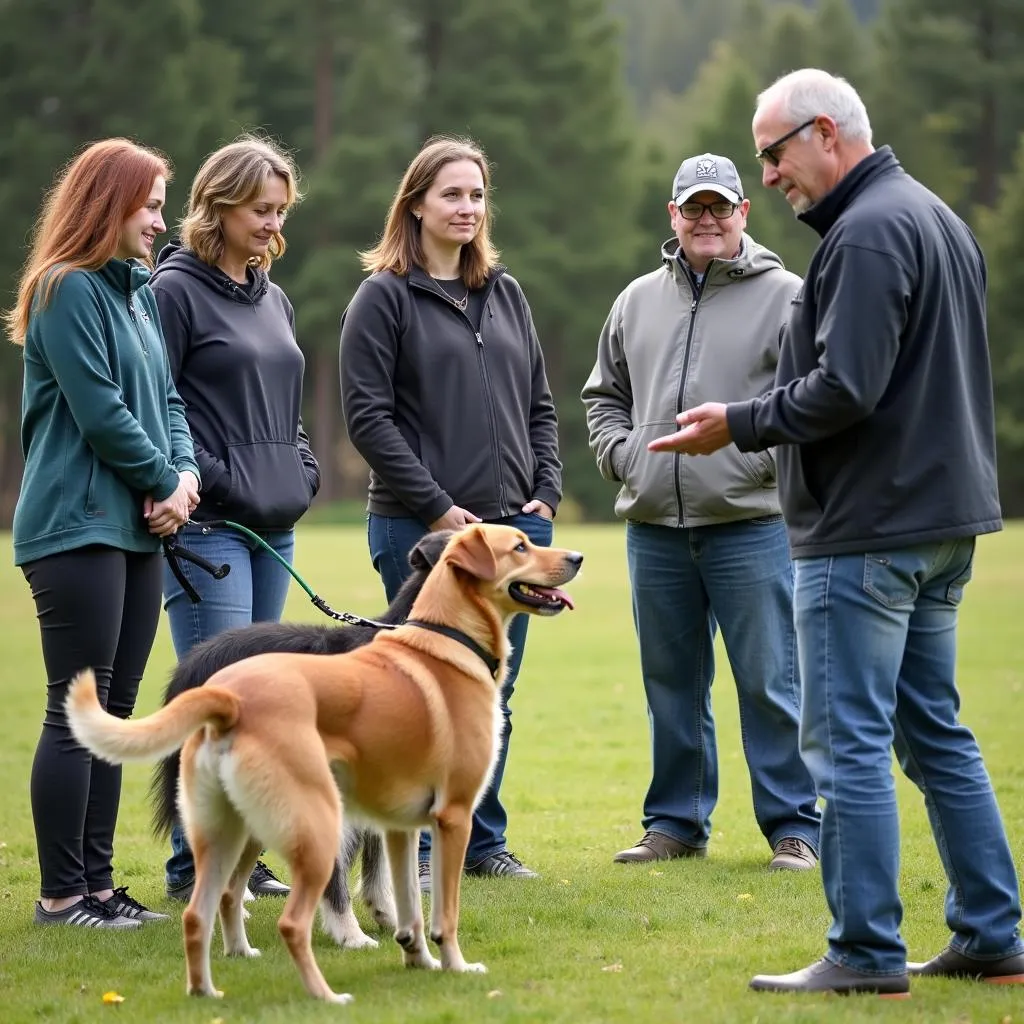 Dog training class in Snohomish