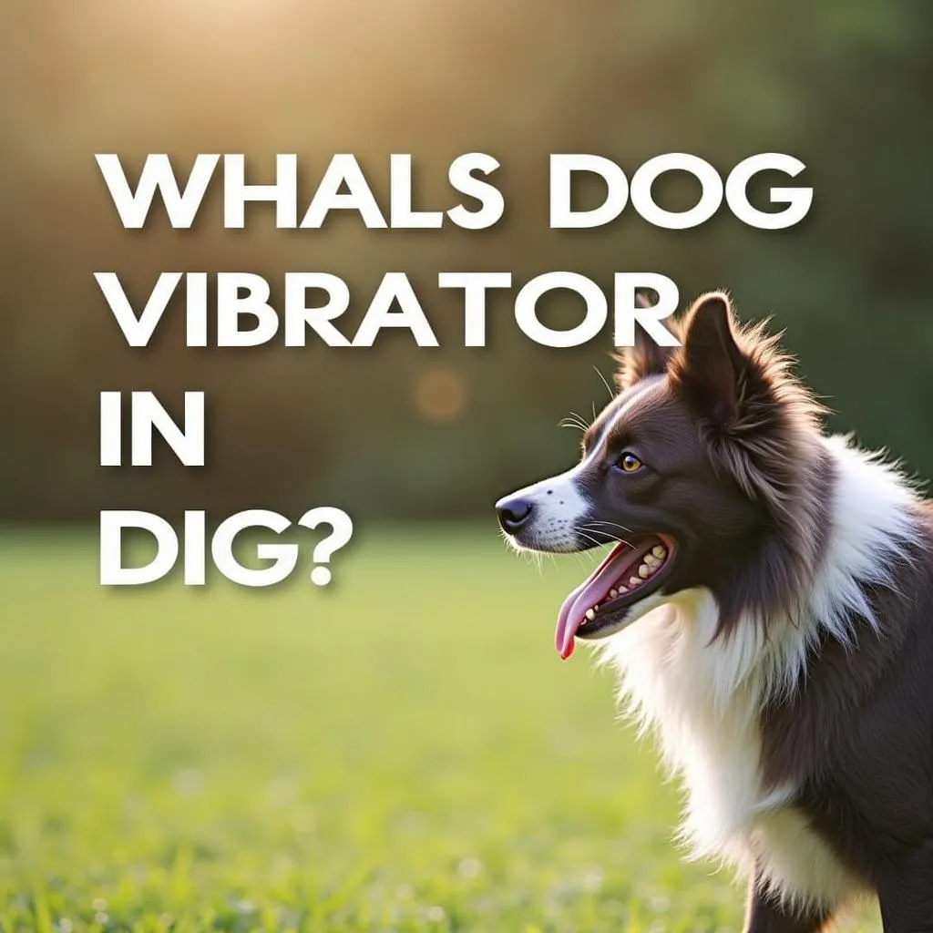 Dog Vibrations: Understanding the Causes and Solutions