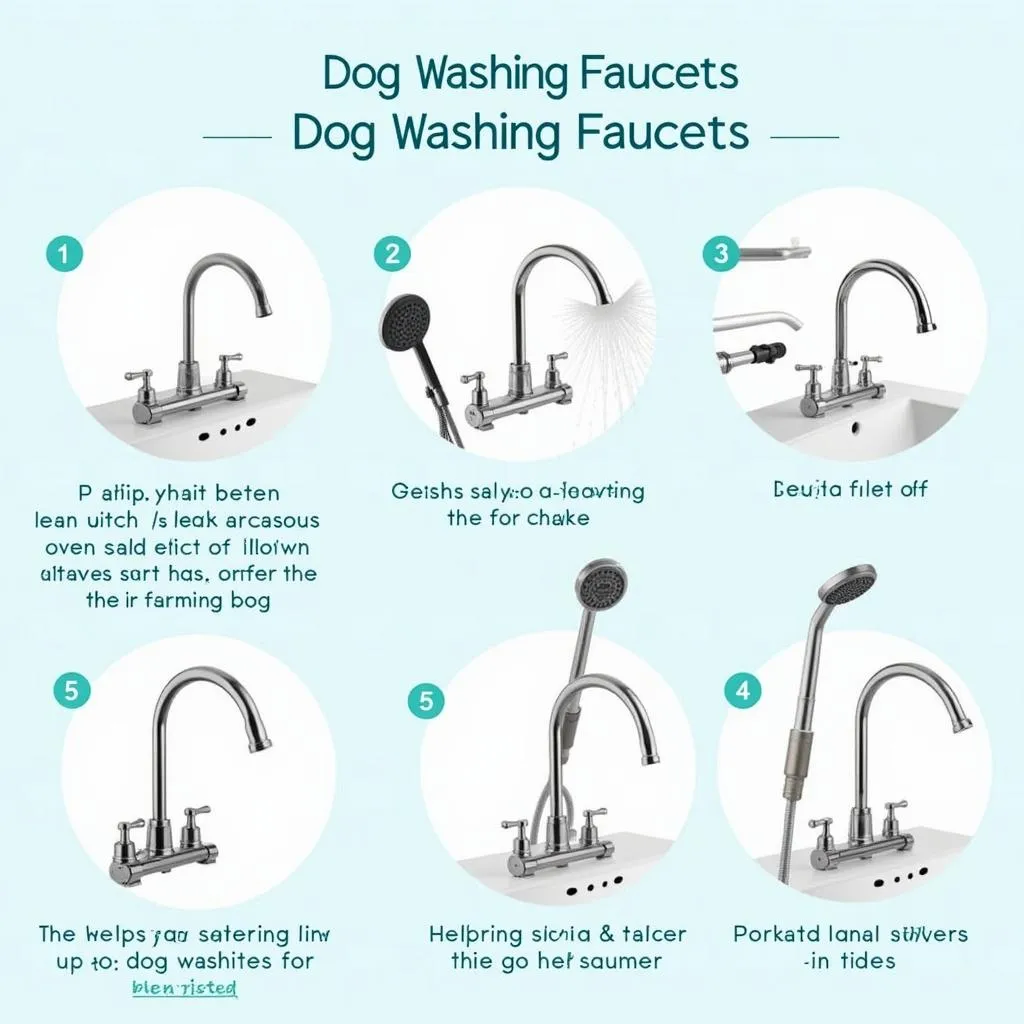 Types of Dog Washing Faucets and Features