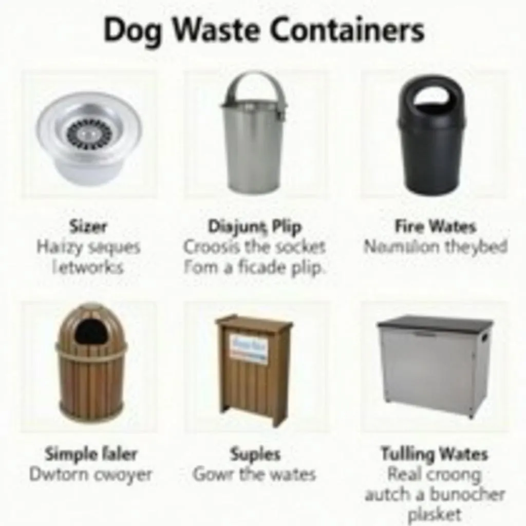 Dog Waste Container Types and Features: A Guide to Choosing the Best One