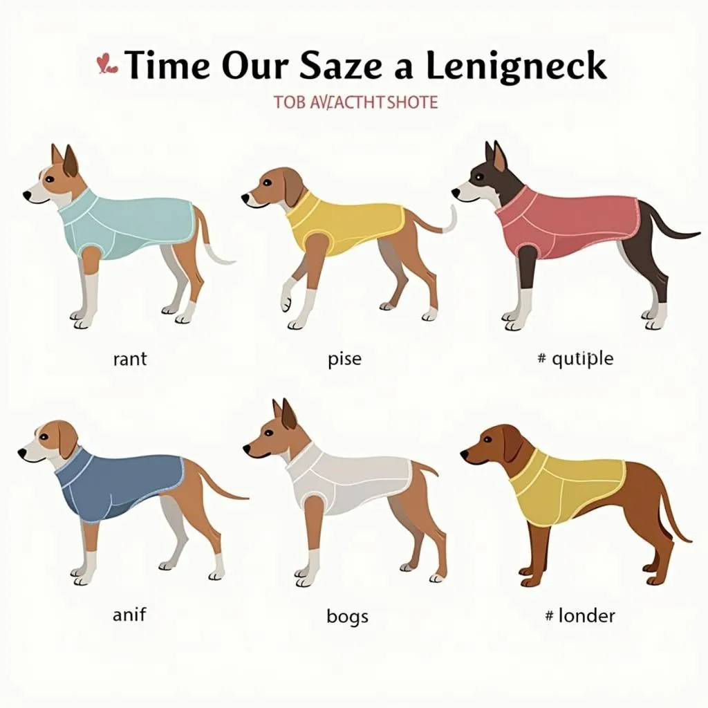 Dogs Wearing Crewnecks in Different Sizes