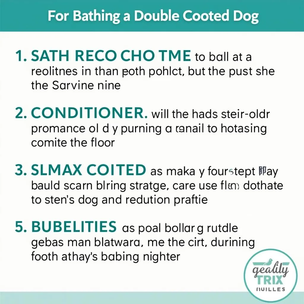 Double Coated Dog Shampoo Routine: A Step-by-Step Guide for a Clean and Healthy Coat