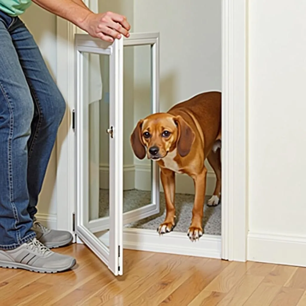 Installing a Double Dog Door